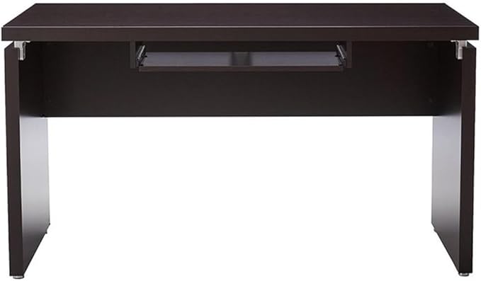 Home Square 3 Piece Set with Desk Mobile File Cabinet and Bookcase in Cappuccino