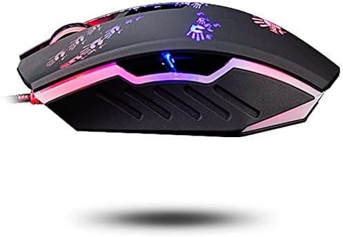 Bloody A60L Optical Gaming Mouse with Light Strike (LK) Switch & Scroll - Fully Programmable and Advance Macros (A60L)