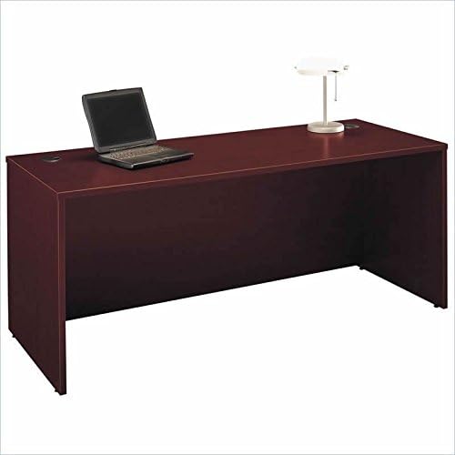Bush Furniture Series C U-Shape Wood Office Suite in Mahogany