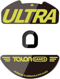 TALONGAMES Curved Edges Ultra Strong Glass Mouse Skates Feet Compatible with Razer DeathAdder V4 Pro Gaming Mouse Feet Replacement, Super Smooth Glide Fast and Durable Sole