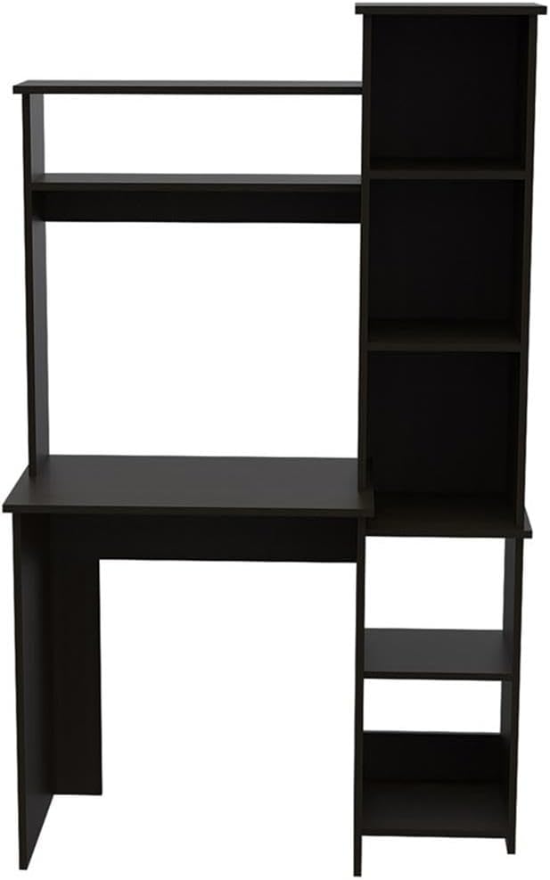 Home Square 2-Piece Set with Cabinet Bookcase and Home Office Desk