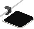 FUZADEL Mouse Platform Clamp On Under Desk Adjustable Mouse Tray Mount Swivel Desktop Shelf Wrist Rest Rotating 360 Degree