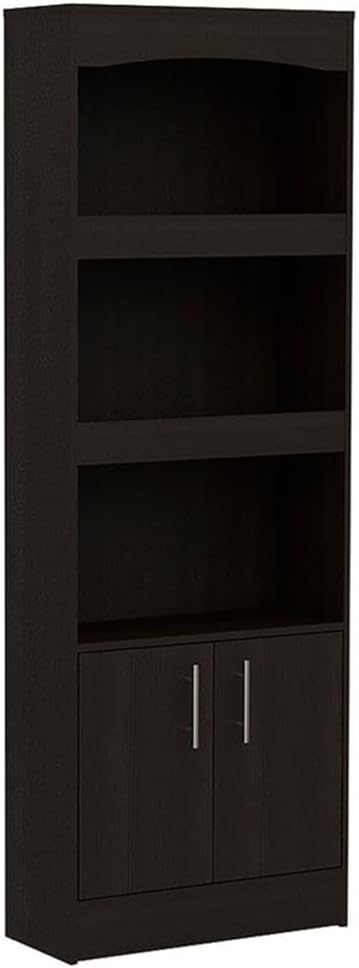 Home Square 2-Piece Set with Cabinet Bookcase and Home Office Desk