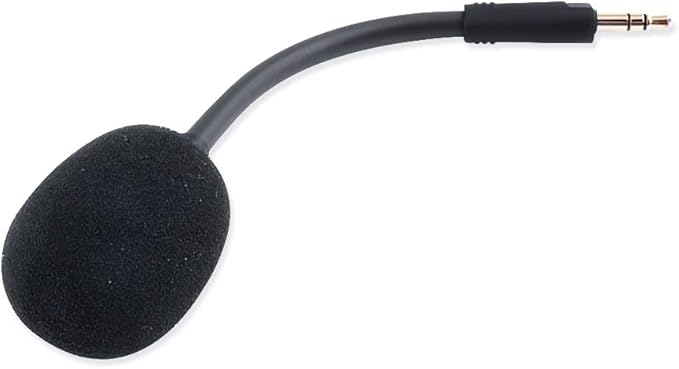 Barracuda X Mic Replacement for Razer Barracuda X Wireless Gaming Headphone,3.5mm Detachable Gaming Microphone Boom (Black)