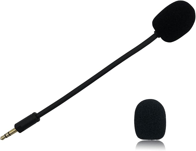 Barracuda X Mic Replacement for Razer Headset, 3.5mm Detachable Microphone Boom