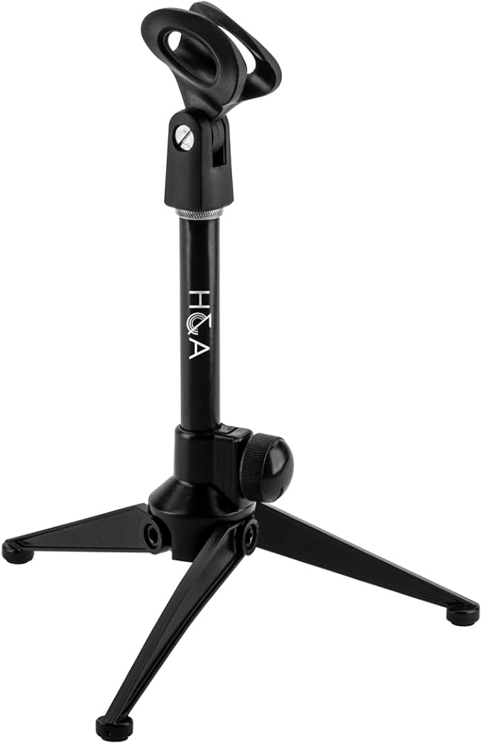 Rode PodMic Dynamic Podcasting Microphone, Bundle with Turnstile Audio TAPH100 Studio Monitor Headphones, H&A Tabletop Microphone Stand, Value Series 15' XLR M to F Mic Cable