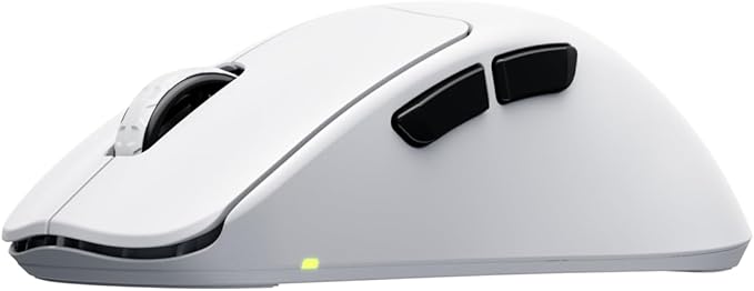 CHERRY XTRFY M64 Wireless | Ultra Light Ergonomic Gaming Mouse (M64 Pro 8K, White)