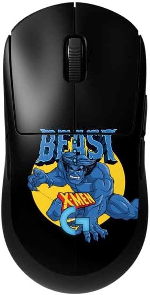 Skinit Decal Other Skin Compatible with G Pro Wireless Gaming Mouse - Officially Licensed Marvel X-Men Beast Design