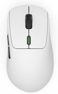 WAIZOWL OGM Pro Mouse 68g Lightweight Wireless Three-Mode Ergonomic Gaming Mice for Pc Gamer Computer PAW3395 Optical Sensor (Black Button)