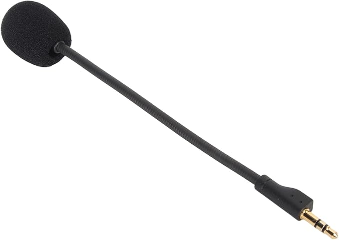 Diyeeni Replacement Game Mic for G PRO and G PRO X, Detachable Microphone Boom, PC Gaming Headsets Mic with 3.5mm Jack, Reduces Noise