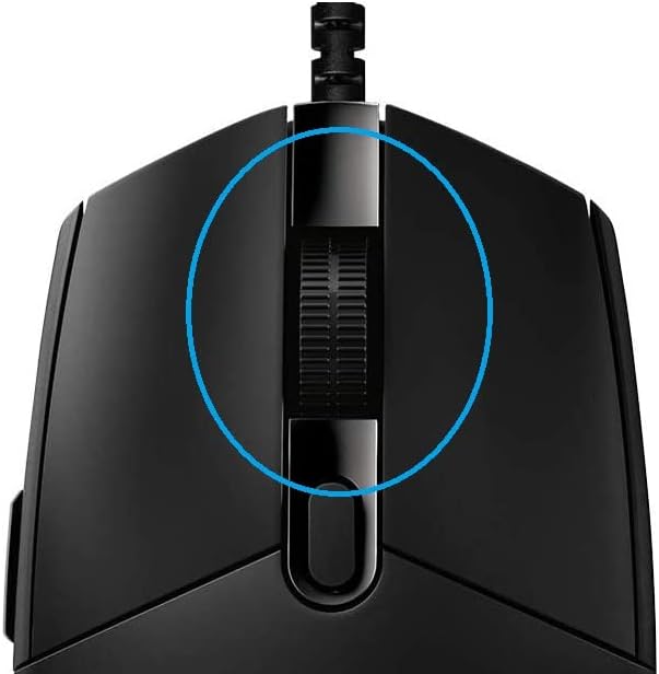 Logitech G203/G102/G PRO/G305 Gaming Mouse Wheel Roller (Black)