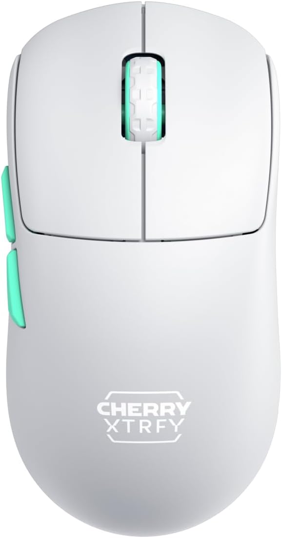 CHERRY XTRFY M68 Wireless | Ultra-Fast and Light Gaming Mouse (M68, White)