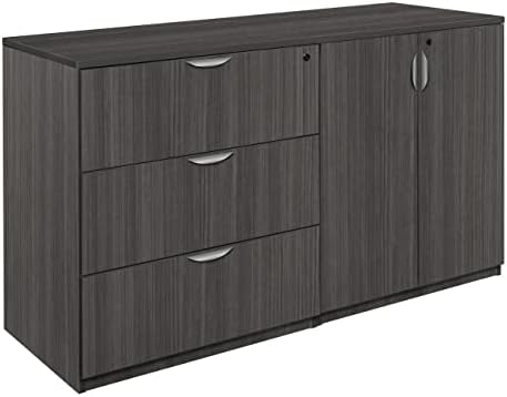 Regency Legacy Stand Up Side to Side Storage Cabinet/Lateral File- Ash Grey