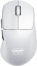 CHERRY XTRFY M64 Wireless | Ultra Light Ergonomic Gaming Mouse (M64 Pro 8K, White)