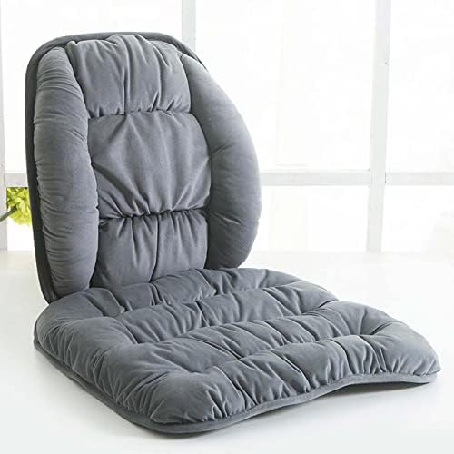Low Back Pain Relief Large Size Lumbar Support and Nonslip Recliner Chair Seat Pads Cushion Back Rest Lumbar Cushion Pillow for Office,Dinning Desk Chair,Car,Purple