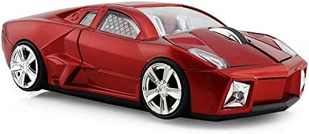 Jinfili 2.4GHz Sports Car Wireless Mouse Optical Cool 1600DPI 3D USB Wireless Gaming Mice for Pc Laptop Windows 10