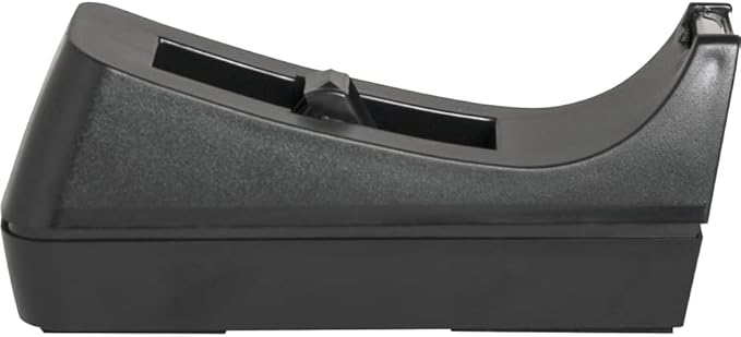 Desktop Tape Dispenser - Non-Skid Base - Weighted Tape Roll Dispenser - Perfect for Office Home School (Tape not Included) 2 Pack