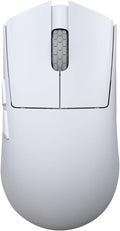 Darmoshark M3microPRO Mini Wireless Gaming Mouse,Tri-Mode 2.4G/USB-C/Bluetooth Mouse Up to 30000DPI,PAW3950 Optical Sensor Lightweight 43g,5 programmable Button,Computer Mouse for PC,Mac(White)