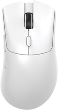 MAMBASNAKE Attack Shark R1 Wireless Gaming Mouse,PAW3311 Optical Sensor 18K DPI,59g Ultralight 2.4Ghz/BT/Wired Computer Mice for Win/Mac - White