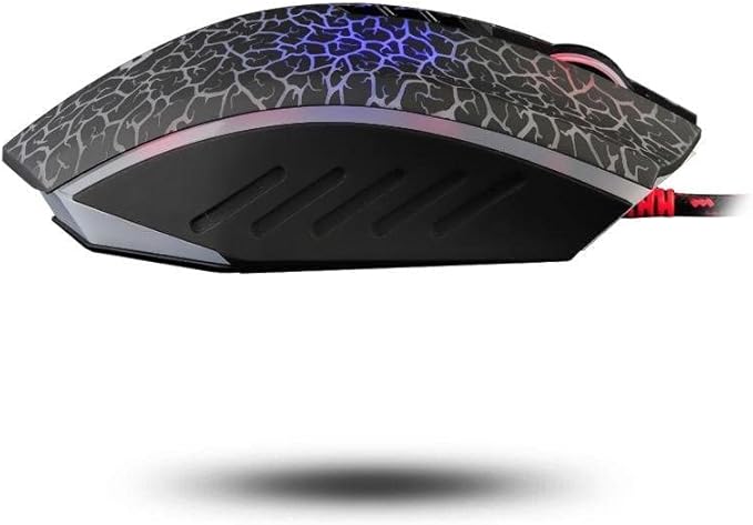 Bloody Optical Gaming Mouse with Light Strike (LK) Switch & Scroll - Fully Programmable and Advance Macros (A70 II)