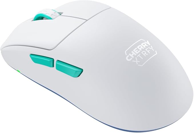 CHERRY XTRFY M68 Wireless | Ultra-Fast and Light Gaming Mouse (M68, White)