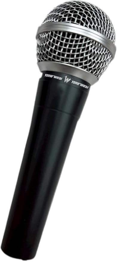 Tone ｗeal AMD52 Professional Dynamic Cardioid Microphone for Live Vocals & Recording – Durable Metal Body, Low Plosive & Breath Noise