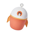 DECHOUS Slim Garbage Can Mini Car Trash Bin Lid Water Paper Container for Desktop Small Trash Can