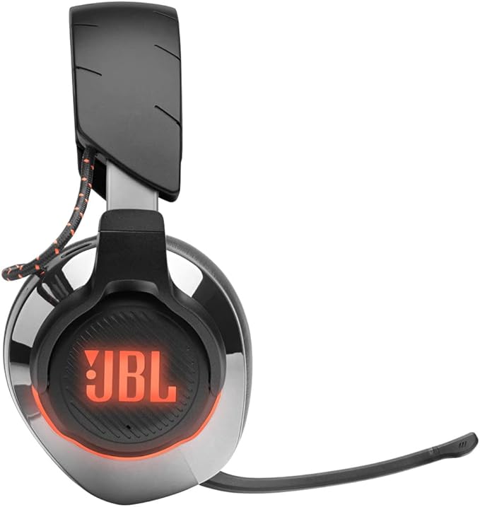 JBL Quantum 810 Wireless - Wireless over-ear performance gaming headset with Active Noise Cancelling and Bluetooth, 43 hours of battery life, Hi-Res 50mm drivers (Black)