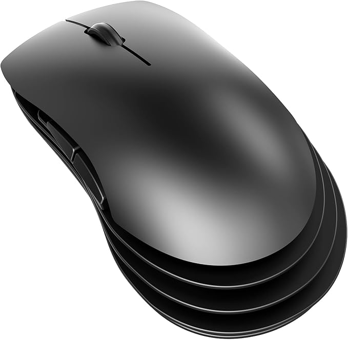 AJAZZ M259 Magnesium Aluminum Alloy Mouse, BT/2.4G/USB-C Lightweight Mice (Black)