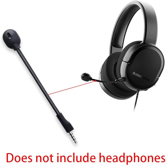HUYUN Microphone Mic Mike Compatible for SteelSeries Arctis 1 Headset