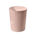 Small Platic 2 Gallon Trash Can - Compact Wastebin for Bathroom, Kitchen, Office, Home Use - Pink