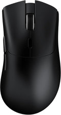 MAMBASNAKE Attack Shark R1 Wireless Gaming Mouse,PAW3311 Optical Sensor 18K DPI,59g Ultralight 2.4Ghz/BT/Wired Computer Mice for Win/Mac - Black