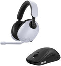 Sony INZONE H9 Wireless Noise Canceling Gaming Headset (White) + Wireless Gaming Mouse