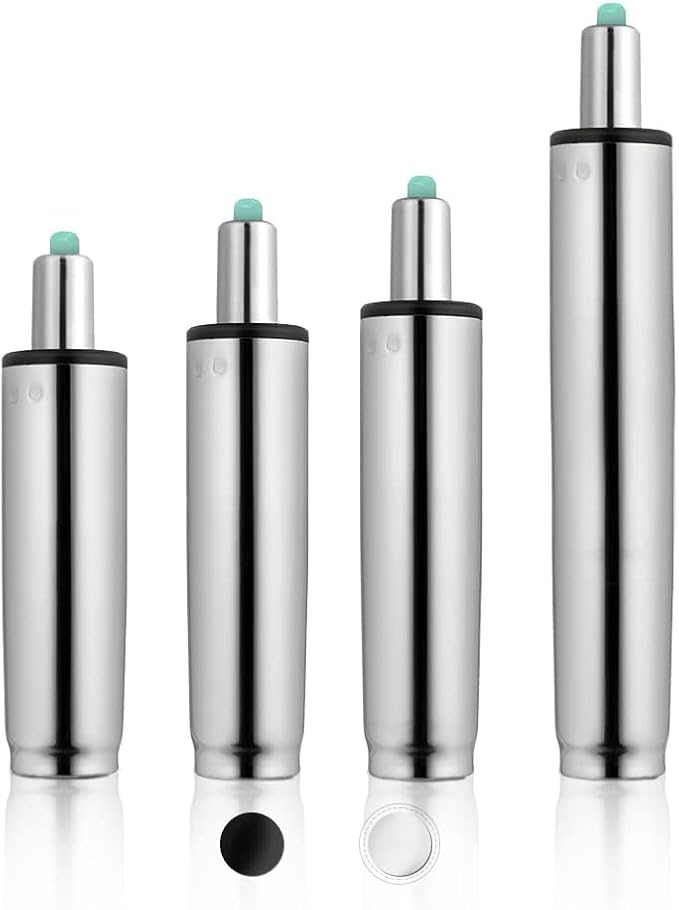 13 Inches-21 Inches Extra Long Gas Lift Cylinder Replacement, 8'' Stroke, Tall Hydraulic Pneumatic Shock Piston, Heavy Duty, Universal Fit for Drafting Chairs Bar Stools, Class 4 (Polished Steel)