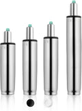 13 Inches-21 Inches Extra Long Gas Lift Cylinder Replacement, 8'' Stroke, Tall Hydraulic Pneumatic Shock Piston, Heavy Duty, Universal Fit for Drafting Chairs Bar Stools, Class 4 (Polished Steel)