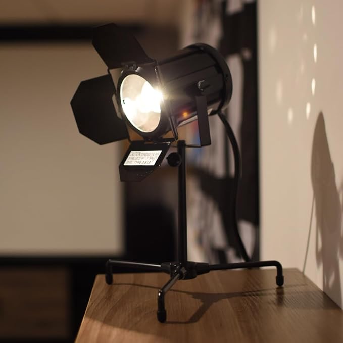 Treasure Gurus Mini Stage Performance Flood Light Film Set Table Desk Lamp Theatre Party Spotlight Decor