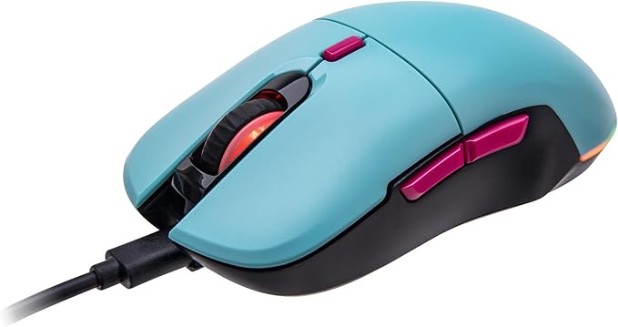 Thermaltake Neros Pro RGB Hatsune Miku Edition USB Wired Connection RGB Gaming Mouse Hatsune Miku Edition GMO-NPR-WDOHBL-09 MS0706