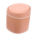 SOLUSTRE 1pc Plastic Desktop Trash Can Small Desk Bin Slim Garbage Holder Mini Lid