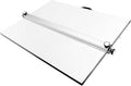A2 Drawing Board Portable Drafting Board 24 x 18 Inches Drafting Table with Parallel Bar, Angle Adjustable Measuring System Angle Parallel Drawing Board