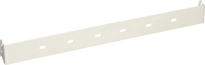 Wall Control 14in Accessory Hanger Tool Holder Bracket Pegboard Accessory Pegboard and Slotted Tool Board - White