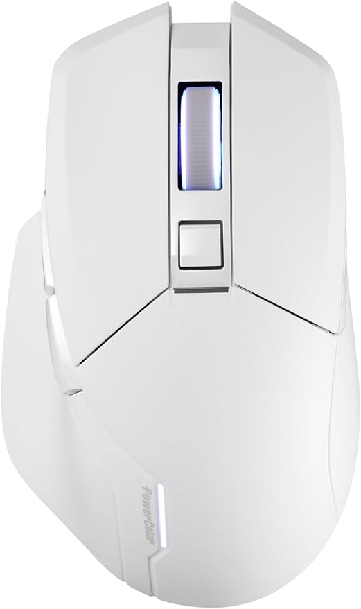 PowerColor ALPHYN AM10 Wireless Gaming Mouse, White