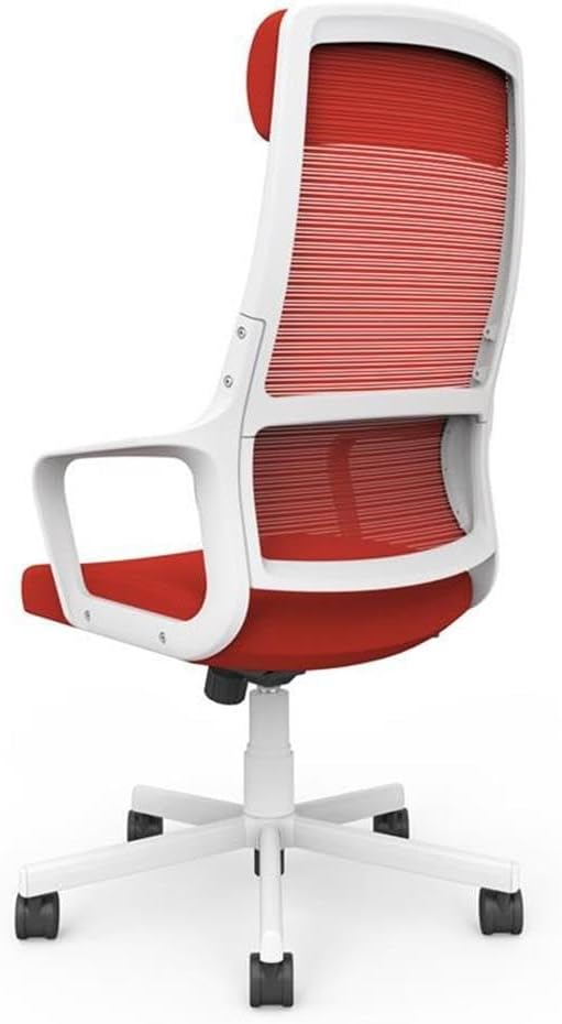 Furniture of America Abair 2-Piece White Metal Desk with USB and Chair Set