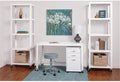 Hirsh Industries 2 Piece Office Set in White