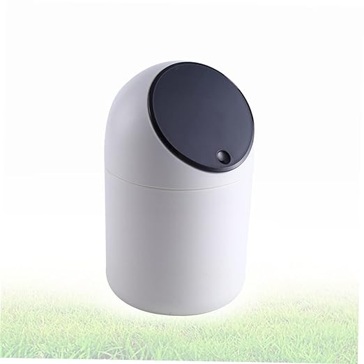 DECHOUS Simplify Your Space Mini Desktop Trash Can Slim Kitchen Waste Bin Little Trash Can for Bedroom