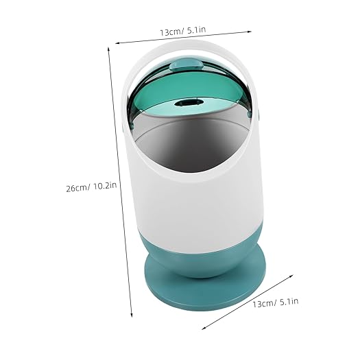 Trash Can Desktop Wastebasket for Versatile Slim Garbage Bin for Bathroom and Countertop Creative Portable Trash Container