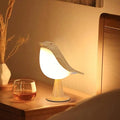 Magpie and Bird Desk Lamp, Rechargeable Small Desk Lamp, 3 Color Temperatures, Touch Sensor, Rechargeable Battery Night Light, Suitable for Children, Bedroom, Bedside, and Outdoor Use