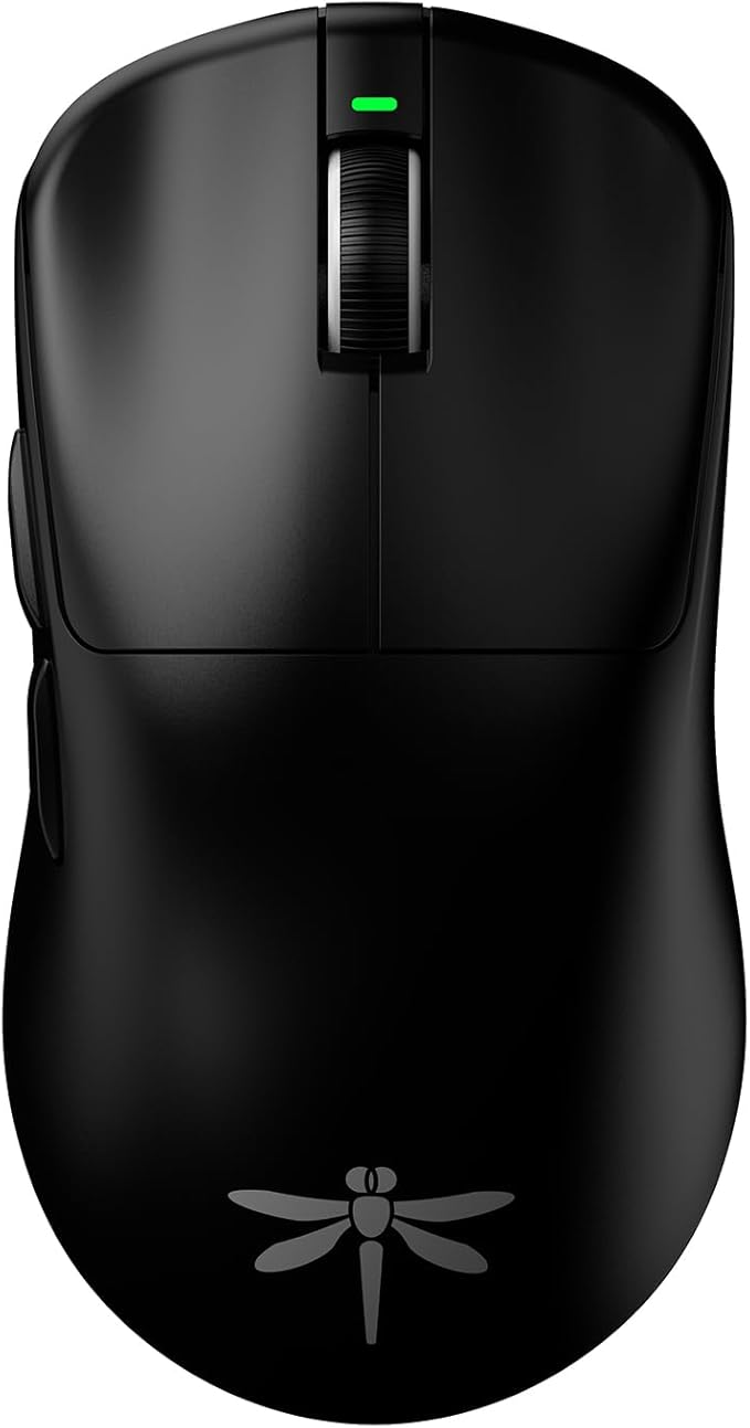 VGN Dragonfly F1 Pro Wireless Gaming Mouse, 49g Ultra-Lightweight, PAW3395 26K DPI Sensor, 4KHz Polling Rate Supported, Professional Esports Speed, Black