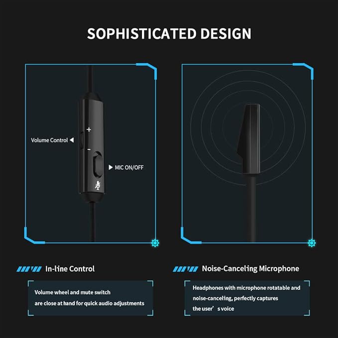 NUBWO N12 Gaming Headset & Xbox one Headset & PS4 Headset,3.5mm Surround Stereo Gaming Headphones with Mic Soft Memory Earmuffs for PC,Laptop, PS3, Video Game with Flexible Microphone Volume Control
