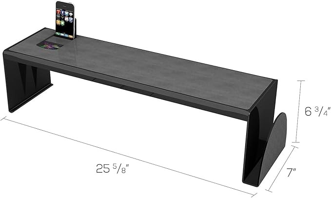 Deflecto Sustainable Office Heavy-Duty Desk Shelf