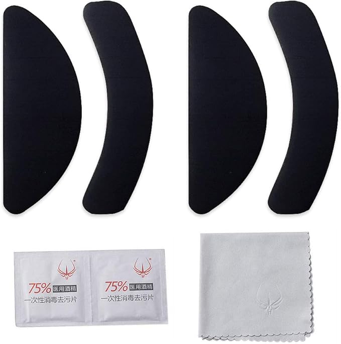 HUYUN 2 Sets Rounded Curved Edges Mouse Feet Pads Skates Compatible for Razer Viper Mini Wired Gaming Mouse